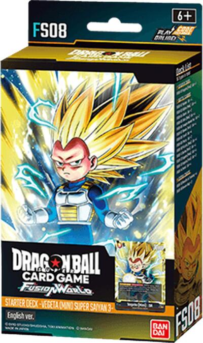 Bll Drop Dragon Ball Super Fusion World Starter Deck 8: Vegeta (Mini) Super ...