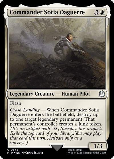 Commander Sofia Daguerre (Surge Foil)