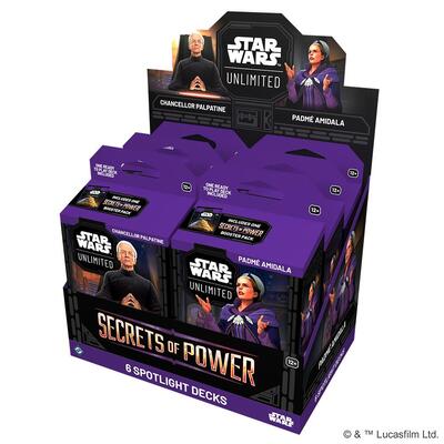 Secrets of Power - Spotlight Deck Display